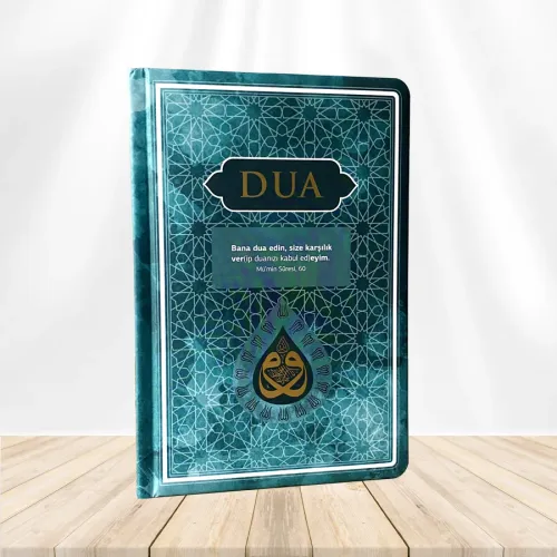 DUA (Evrâd-ı Şerîfe) Orta Boy Arapça+Türkçe - TURKUAZ