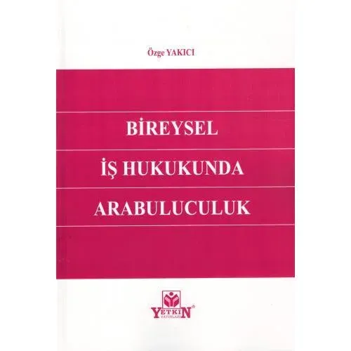 Bireysel İş Hukukunda Arabuluculuk