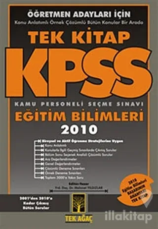 Öğretmen Adayları İçin KPSS Eğitim Bilimleri