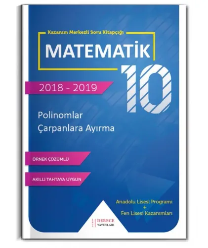 ...Derece 10. Sınıf Polinomlar Çarpanlara Ayırma