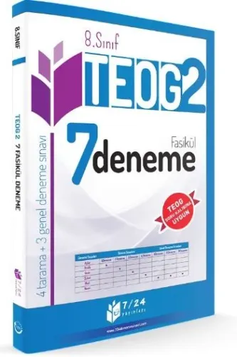 8.Sınıf TEOG-2 Deneme - 7 Deneme
