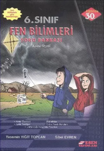 Esen Yayınları 6. Sınıf Fen Bilimleri Konu Özetli Soru Bankası Esen