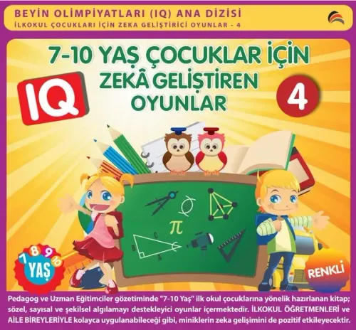Çocuklar İçin IQ Zeka Geliştiren Oyunlar 4 (7-10 Yaş)