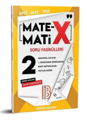 2020 KPSS ALES DGS TYT Matematix Soru Fasikülleri-2 Benim Hocam Yayınları