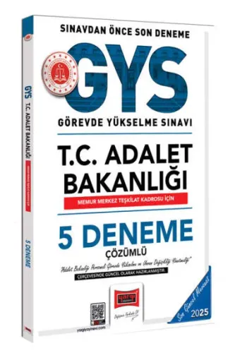 Yargı Yayınları 2025 T.C. Adalet Bakanlığı Memur Merkez Teşkilat Kadro