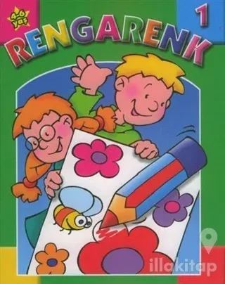 Rengarenk 1 Boyama Kitabı