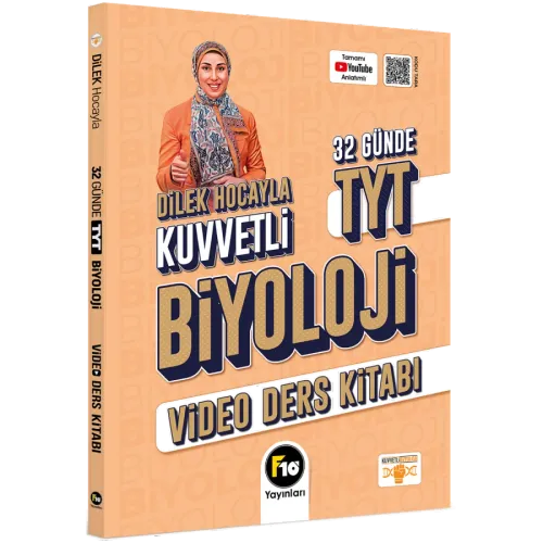 Dilek Hocayla 32 Günde TYT Biyoloji Video Ders Kitabı