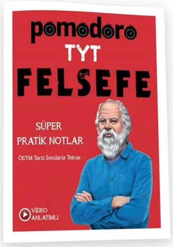 Pomodoro Yayınları TYT Felsefe Konu Soru Süper Pratik Notlar