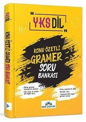SÜPER FİYAT YKS Dil Gramer Konu Özetli Soru Bankası İrem Yayıncılık