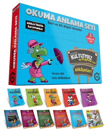 Dedektif Külyutmaz ve Rapido Okuma Anlama Seti 3. Sınıf