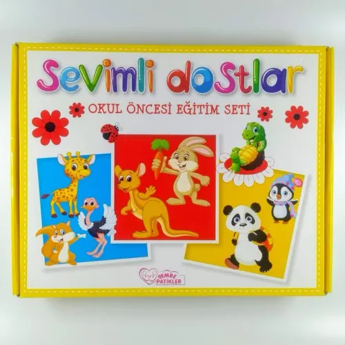 Okul Öncesi Sevimli Dostlar Seti (4-5 yaş)