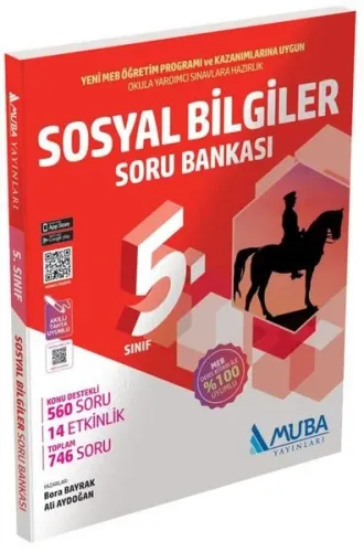 Muba 5. Sınıf Sosyal Bilgiler Soru Bankası-YENİ Bora Bayrak-Ali Aydoğa
