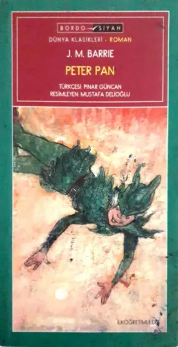 Peter Pan J.M.Barrie Bordo Siyah