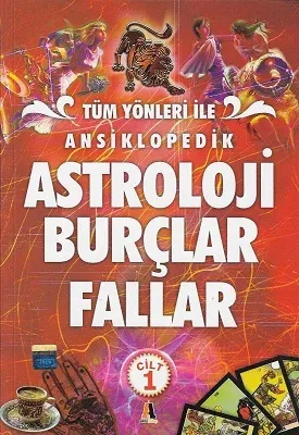 Tüm Yönleri İle Ansiklopedik Astroloji Burçlar Fallar 1-2 Cilt Takım Kitap