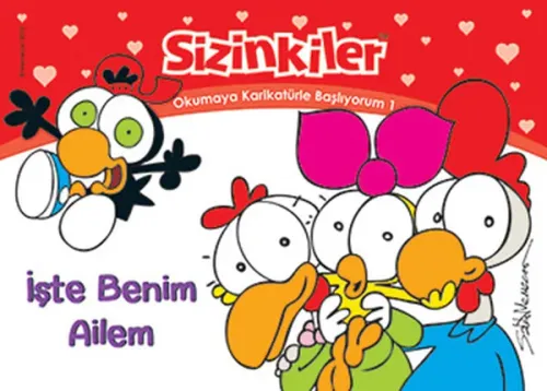 Sizinkiler - İşte Benim Ailem; Okumaya Karikatürle Başlıyorum 1