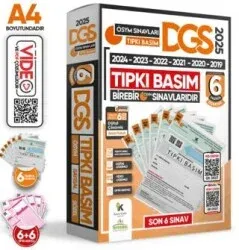 İNFORMAL DGS SON 6 YIL TIPKI BASIM
