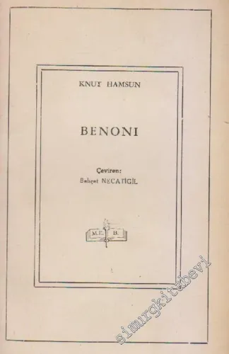 Benoni -        1960
