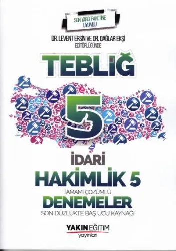 İdari Hakimlik 5 Denemeler