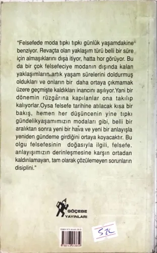 Düşünceler ve Gerekçeler/ Felsefe Yazıları 2 Arda Denkel Göçebe