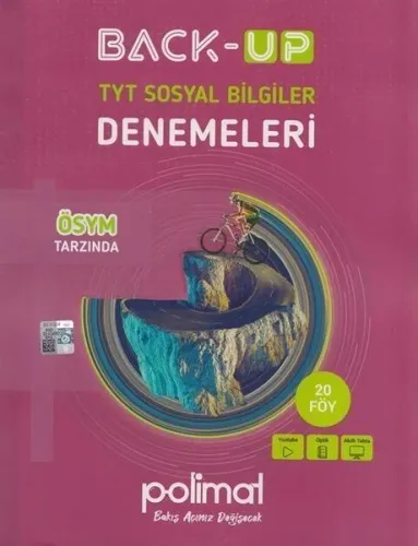 Polimat TYT Sosyal Bilimler Back-Up Denemeleri