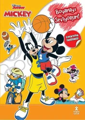 Disney Mickey Boyamayı Seviyorum