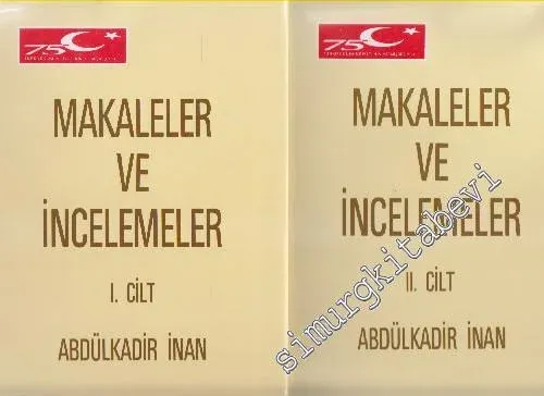 Makaleler ve İncelemeler 2 Cilt TAKIM -        2020