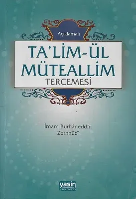 Talimül Müteallim Tercemesi (Karton)