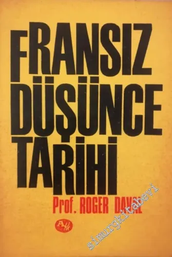 Fransız Düşünce Tarihi -        1968
