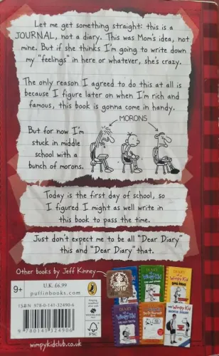 Diary of a Wimpy Kid Jeff Kinney puffin