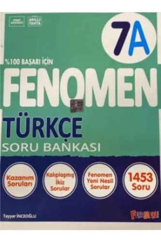FENOMEN 7.SINIF TÜRKÇE - A - SORU BANKASI