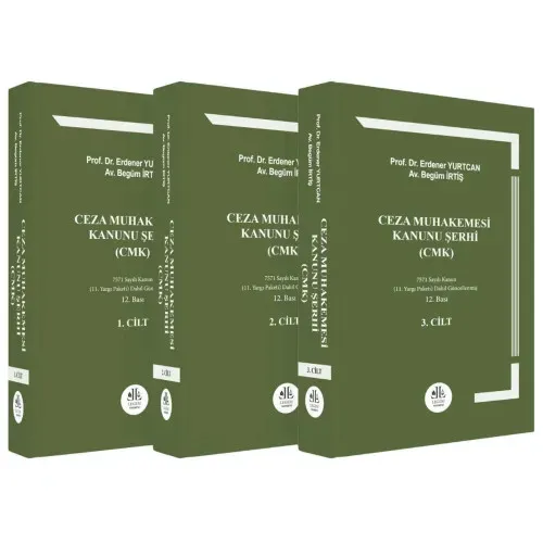 Ceza Muhakemesi Kanunu Şerhi (CMK) III Cilt Set