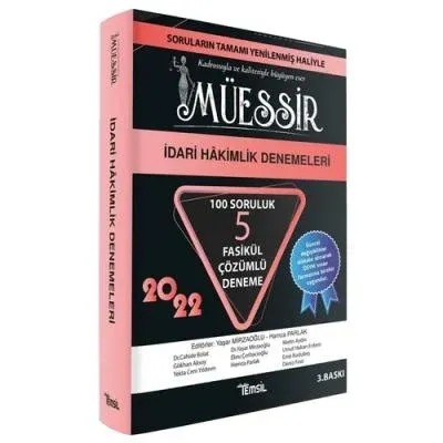 İdari Hakimlik Denemeleri