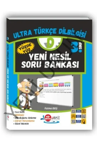 ANALİZ 3.SINIF ULTRA TÜRKÇE DİLBİLGİSİ SORU BANKASI