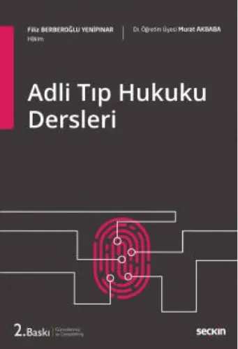 Adli Tıp Hukuku Dersleri