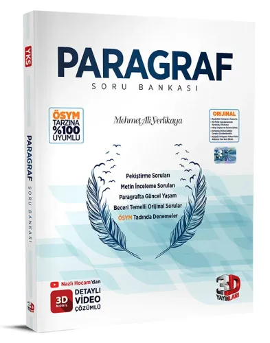 3D TYT Paragraf Soru Bankası