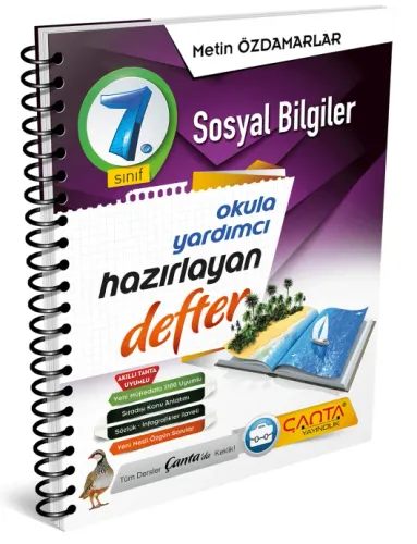 Çanta Yayınları 7. Sınıf Sosyal Bilgiler Hazırlayan Defter