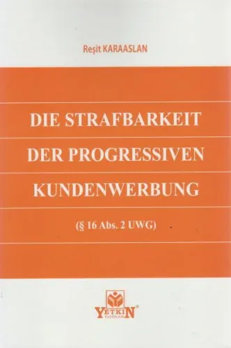 Die Strafbarkeit Der Progressiven Kundenwerbung