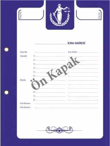İcra Takipleri Avukat Büro Dosyası