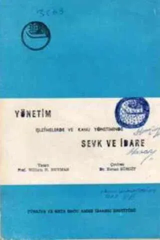 Yönetim Sevk Ve İdare