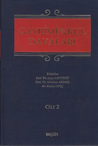 Gayrimenkul Davaları (2 Cilt Takım)