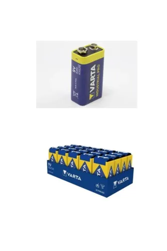 VARTA INDUSTRIAL 9 VOLT TEKLİ  ALKALİNLİ PİL