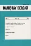 Danıştay Dergisi Yıl: 40 Sayı: 125 2010