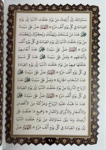 Delalilul hayrat (Cep Boy) - دلائل الخيرات (حجم صغير) وشوارق الأنوار ف
