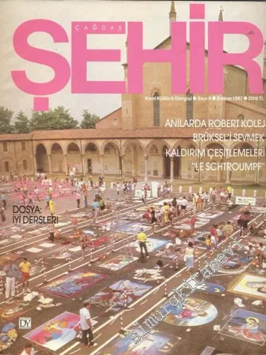 Çağdaş Şehir Dergisi - Sayı 9      Kasım