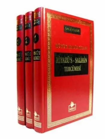 Büyük Hadis Kitabı Riyazüs Salihin Tercümesi 3 Cilt