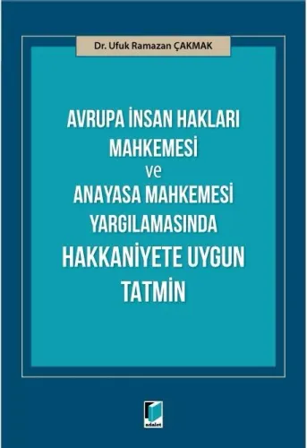 Avrupa İnsan Hakları Mahkemesi ve Anayasa Mahkemesi Yargılamasında Hakkaniyete Uygun Tatmin