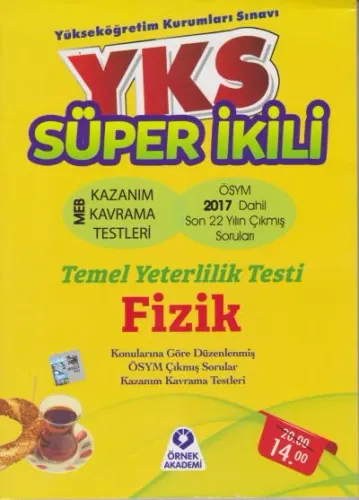 Örnek Akademi YKS TYT Süper İkili Fizik Soru Bankası -KAMPANYA