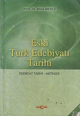 Eski Türk Edebiyatı Tarihi Edebiyat Tarihi - Metinler