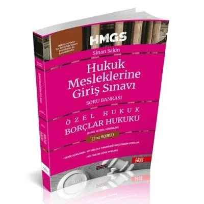 HMGS Borçlar Hukuku Genel ve Özel Hükümler Soru Bankası