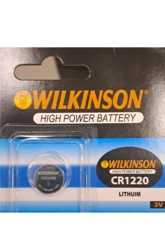 WILKINSON CR1220 3V LİTYUM DÜĞME PİL